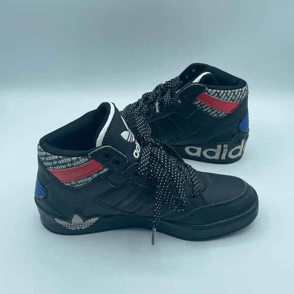 Adidas Youth Hard Court High J Transmission Pack Black Size 5 - Picture 4 of 6
